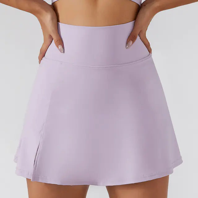 Minifalda Deportiva Transpirable de Yoga para Correr y Fitness