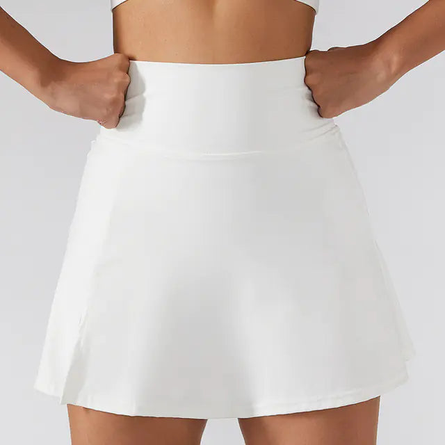 Minifalda Deportiva Transpirable de Yoga para Correr y Fitness
